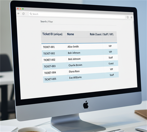 vent registration excel ভেন্ট নিবন্ধন এক্সেল