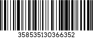 IMEI বারকোড Example