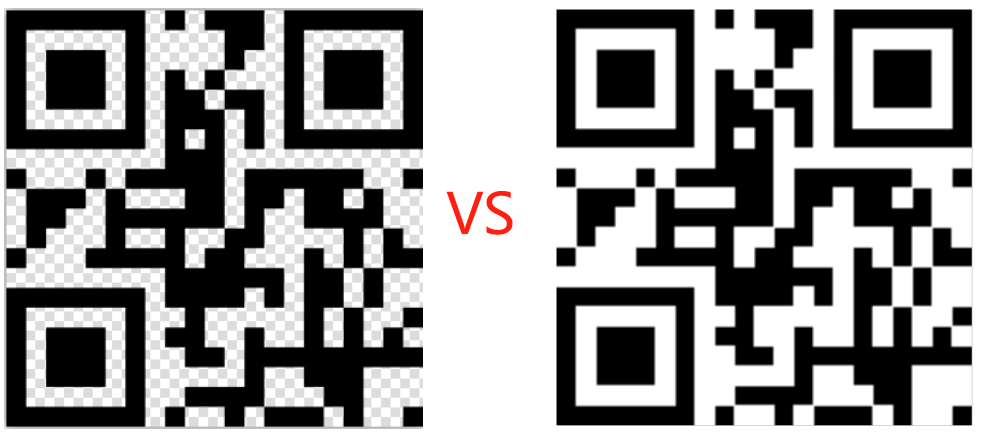 qr কোড স্বচ্ছতা পটভূমি