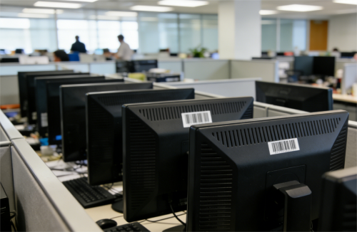 সম্পদ ট্যাগে বারকোড