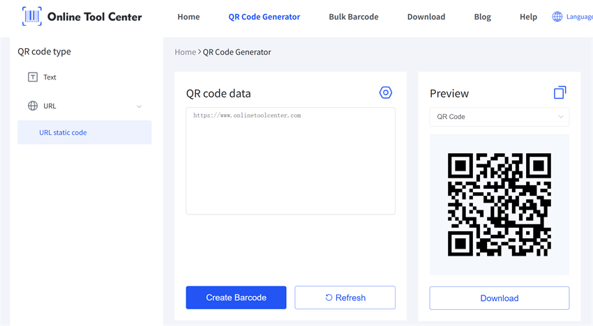 স্ট্যাটিক QR কোড