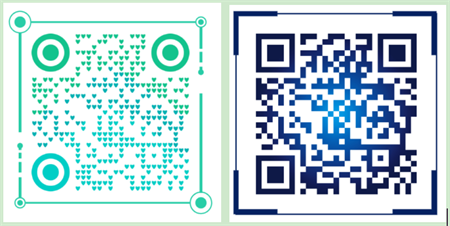 ফ্রেম সহ QR কোড