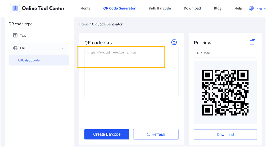 QR কোড তৈরি করুন