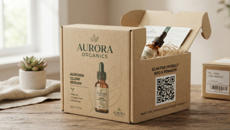 qr code on product packagi পণ্য প্যাকেজে কিউআর কোড