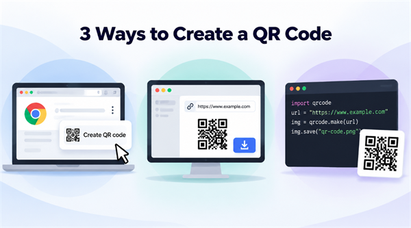 3 Ways to Create a OR Code একটি কোড তৈরি করার তিনটি উপায়